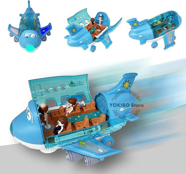 Juguete Avión | Bump Go con Luz y Sonidos - Juguete Educativo para Niños